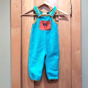 Patagonia baby synchilla overalls coveralls